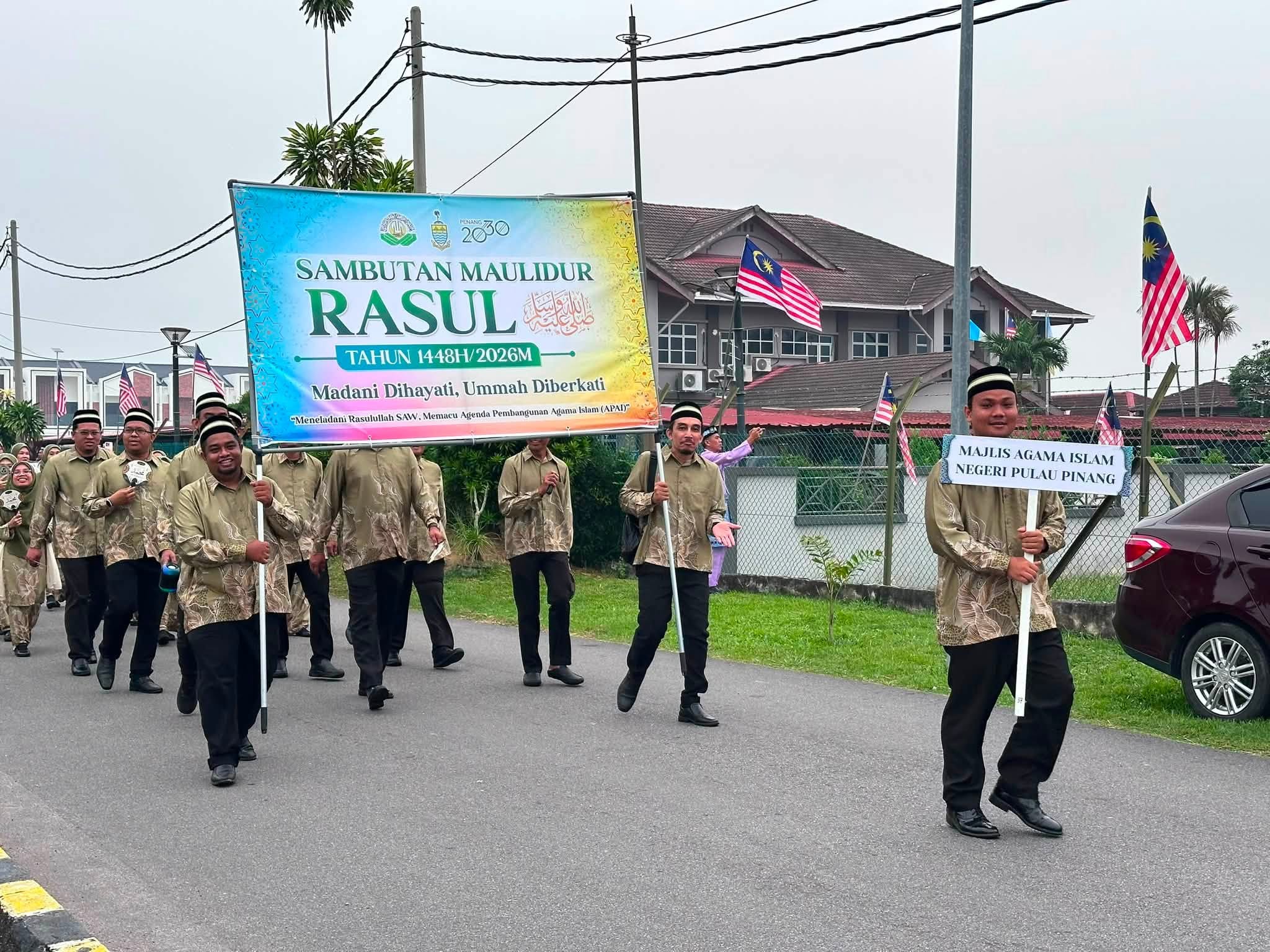 Majlis Perarakan Sambutan Maulidur Rasul 1448H / 2026M Peringkat Negeri Pulau Pinang